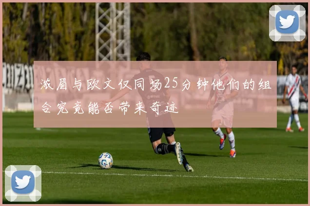 浓眉与欧文仅同场25分钟他们的组合究竟能否带来奇迹
